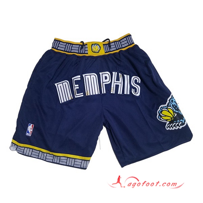 Shorts NBA Memphis Grizzlies Bleu Marins