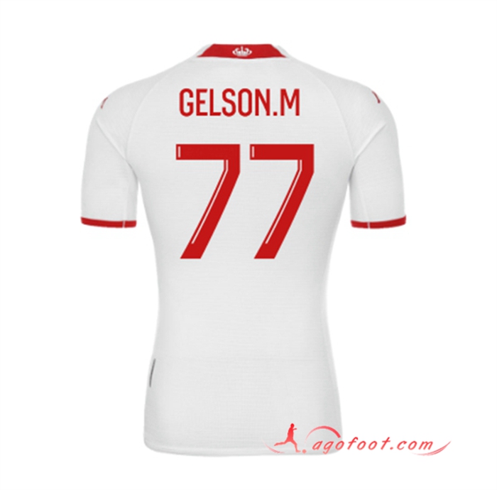 Maillot de Foot AS Monaco (GELSON.M #77) 2022/2023 Domicile