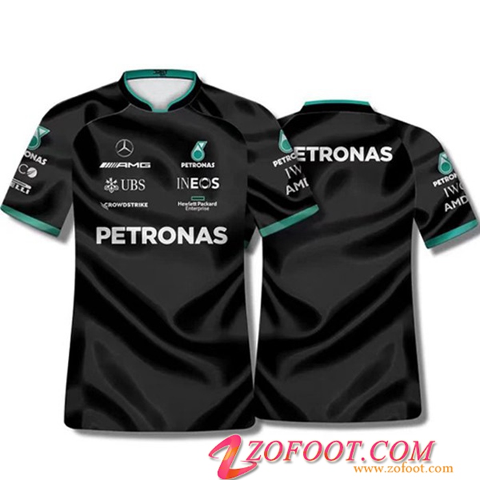 T-Shirt F1 Mercedes Benz Team Noir 2022