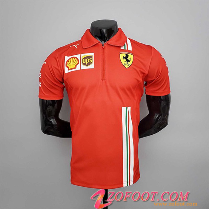 Polo F1 Scuderia Ferrari Team Rouge 2022
