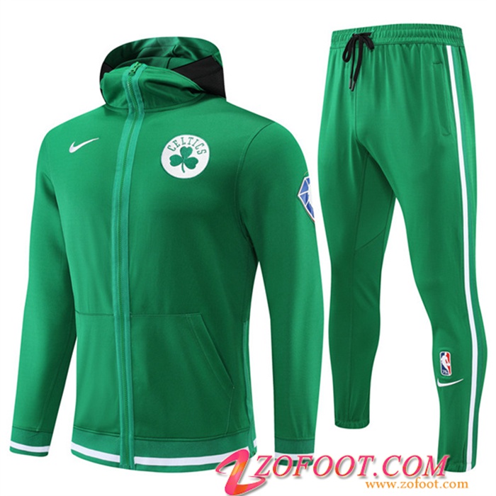 Ensemble Survetement de Foot Boston Celtics Vert 2022