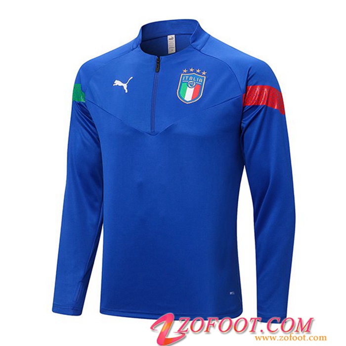 Sweatshirt Training Italie Bleu 2022/2023