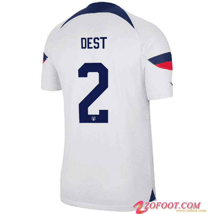 Maillot Equipe Foot Etats-Unis (DEST #2) 2022/2023 Domicile