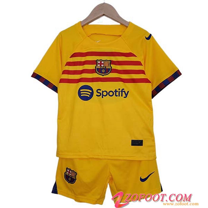 Maillot de Foot FC Barcelone Enfants Fourth 2023/2023