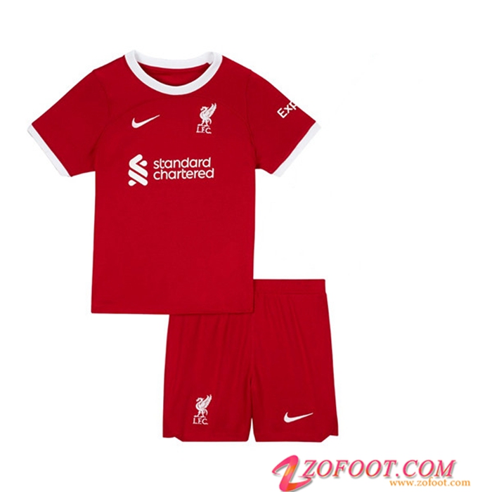 Maillot de Foot FC Liverpool Enfant Domicile 2023/2024