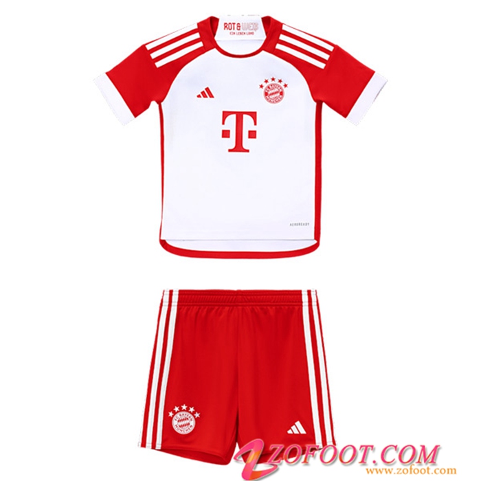 Maillot de Foot Bayern Munich Enfant Domicile 2023/2024