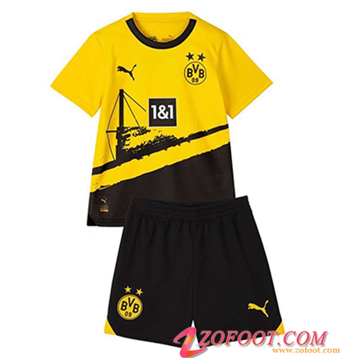 Maillot de Foot Dortmund Enfant Domicile 2023/2024
