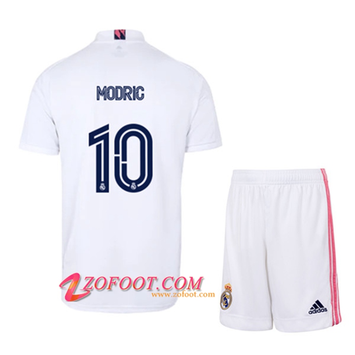Maillot de Foot Real Madrid (MODRIC 10) Enfants Domicile 2020/2021